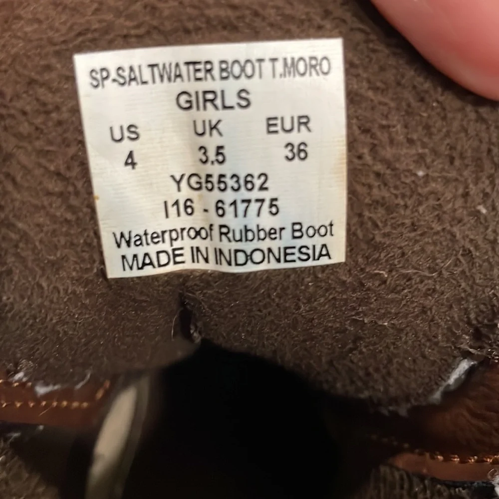 Sperry Duck Boots